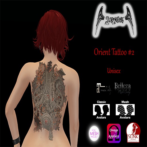 Orient Tattoo #2 - Anjos Creations - Vendor