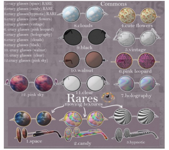 2.Le Coq D'or -  Crazy Glasses (Candy) RARE