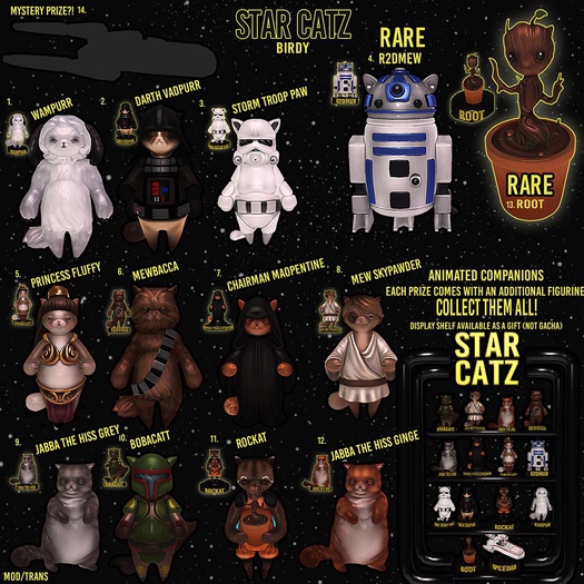 Birdy - Star Catz - Root RARE