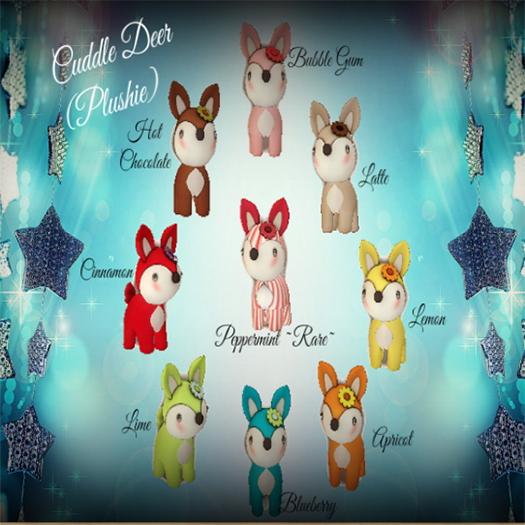 {SM}Cuddle Deer (Peppermint)~Rare~