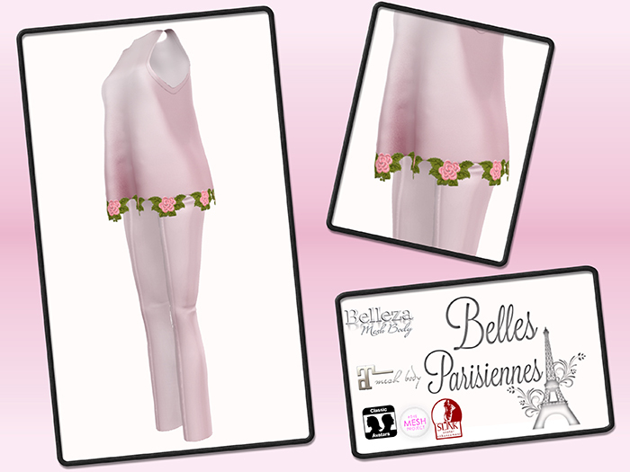 [BP]WOMEN -Tenue Romantic Day Light Pink-