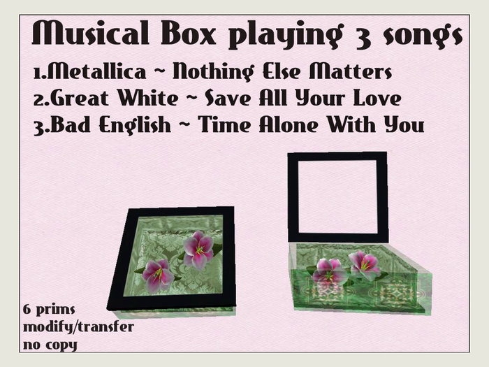 Green Glass Musical Box