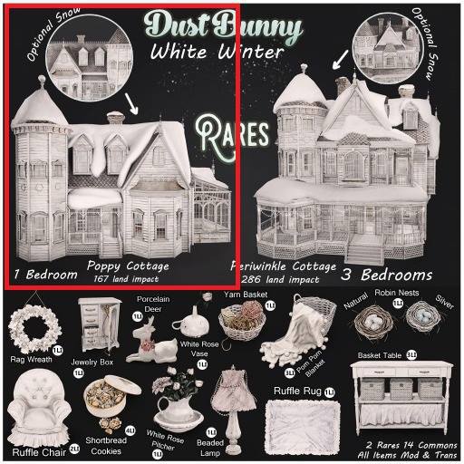 Dust bunny.poppy cottage RARE