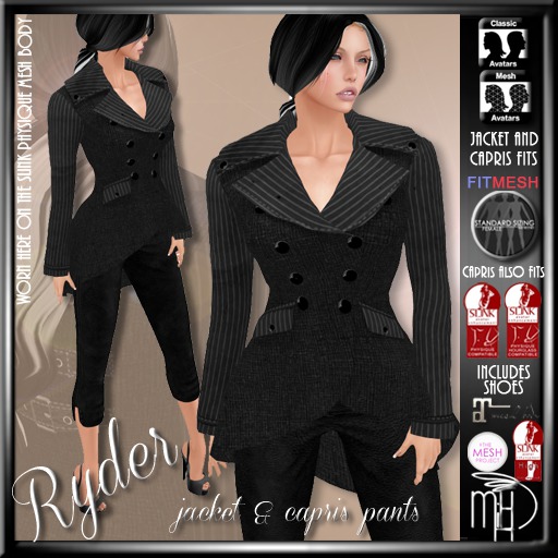 !MiH Ryder - jacket/capris/heels  [boxed]