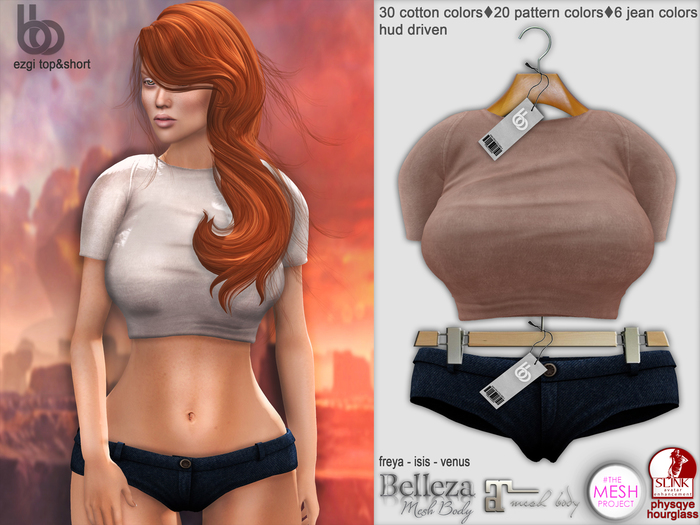 Bens Boutique - Ezgi Top & Short - Hud Driven