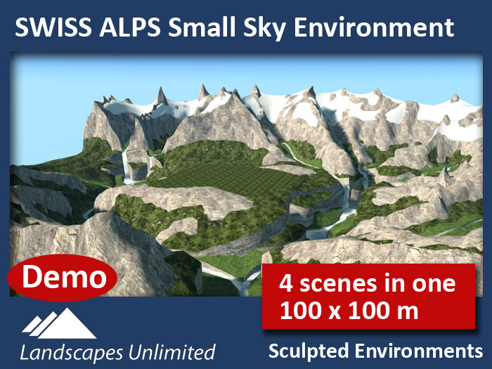 [DEMO] SWISS ALPS Small Skybox Environment 5.2