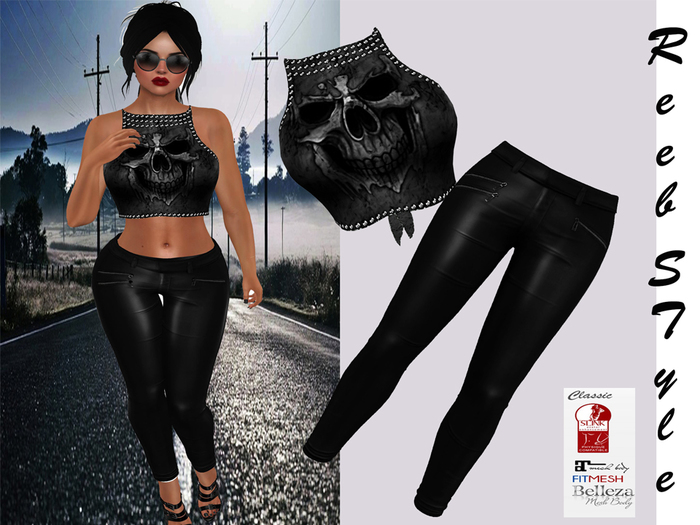 325-Reeb sTyle Dani Black Outfit