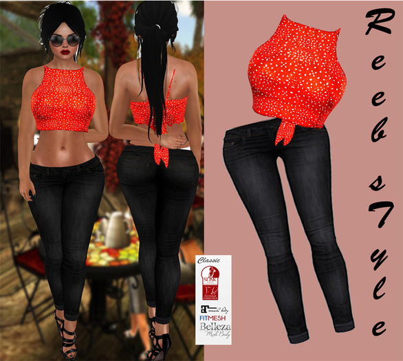 327-Reeb sTyle Dani red