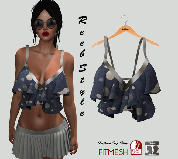 334-Reeb STyle Kathrin Top Blue