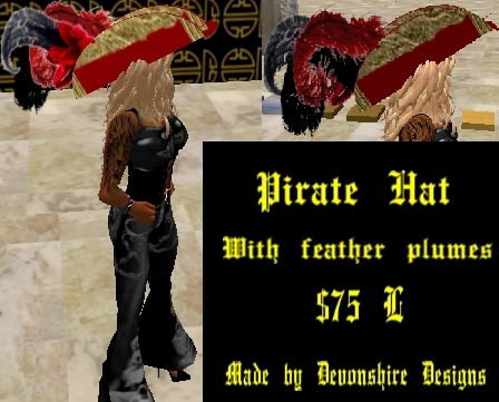 Fancy Pirate Hat