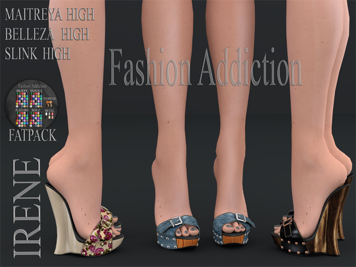 FASHION SHOES IRENE  SLINK BELLEZA MAITREYA HIGH