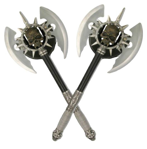 Double Skull Axe Alpha Texture