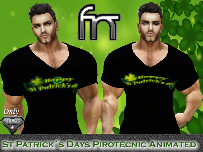 [FN] Aesthetic St Patricks Day Pirotecnic Anim - Suit Bag