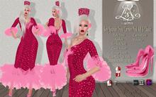 LSR - Sexy Spanish Dress Carmen Pink MB & Classic