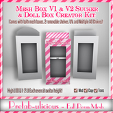 Prefabulicious Full Perm Mesh Product & Doll Box Creator Kit