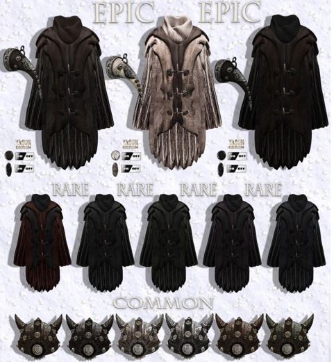 Yasum*Arctic Coat*Rare*MALE*4*Green