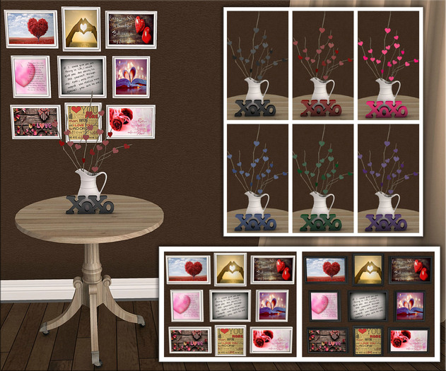 {ACD} Love Decor Set