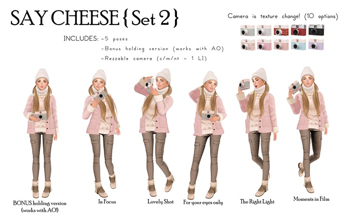 +Half-Deer+ & Le Poppycock - Say Cheese {Set 2}