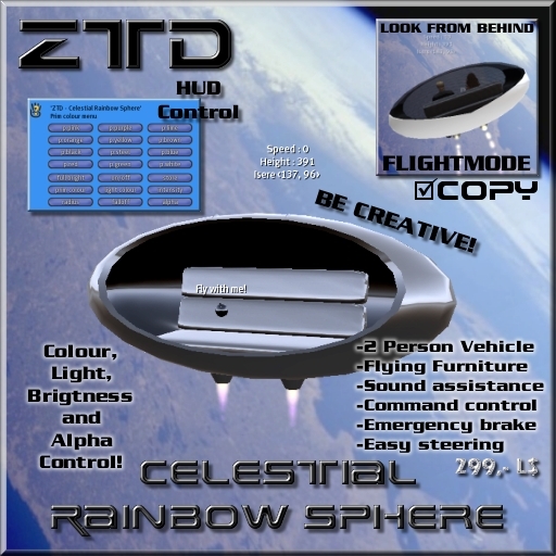 ZTD - Celestial Rainbow Sphere