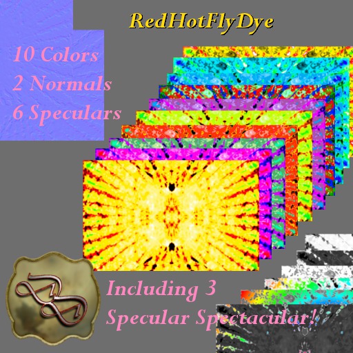 *DD* Textures - RedHotFlyDye