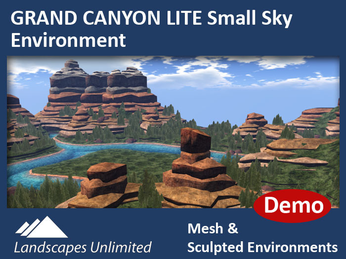 [DEMO] GRAND CANYON LITE Small Skybox Environment 5.2