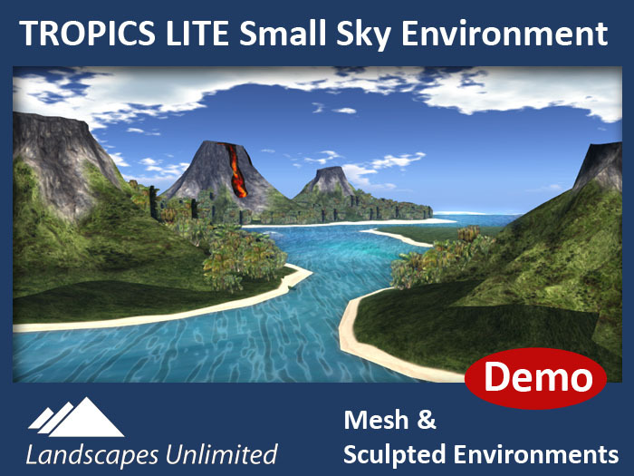 [DEMO] TROPICS LITE Small Skybox Environment 5.2