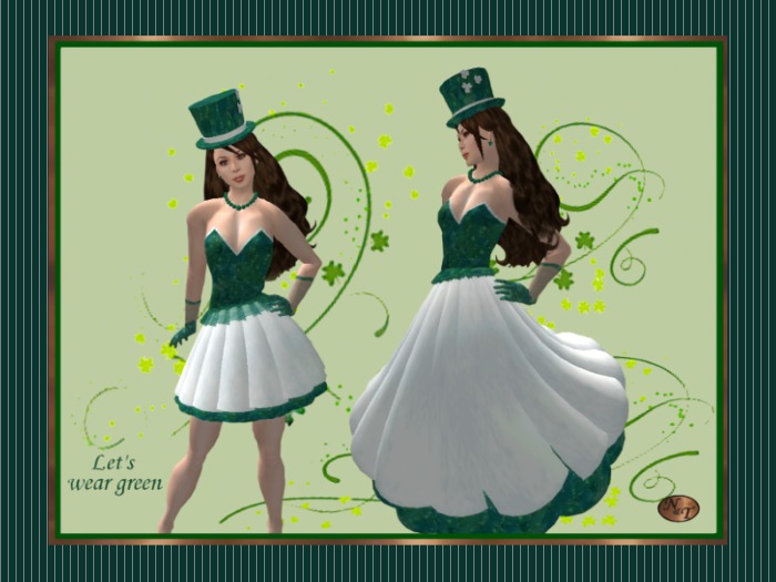 Needle & Twine -  Let's wear green