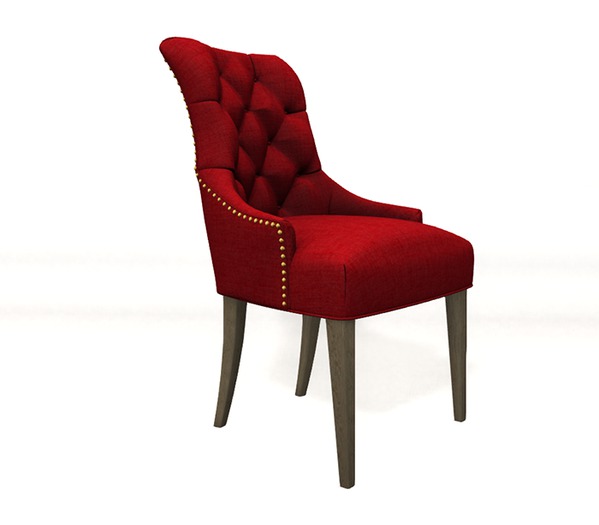 The Loft & ARIA - Riley Chair Ruby