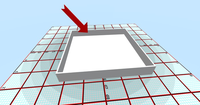 Mesh Platform 1024sqm 3prims