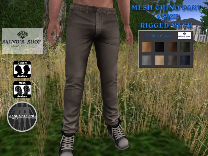 Mesh Pant Chino