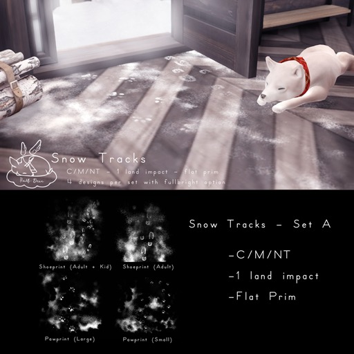 +Half-Deer+ Snow Tracks [Set A]