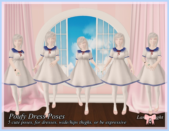 Lamp*Light - Poufy Dress Poses