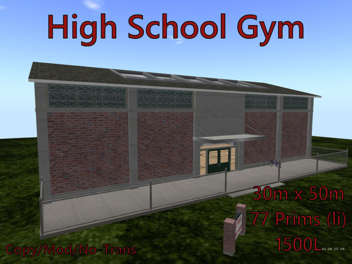 Highschool Gym - packages 031416