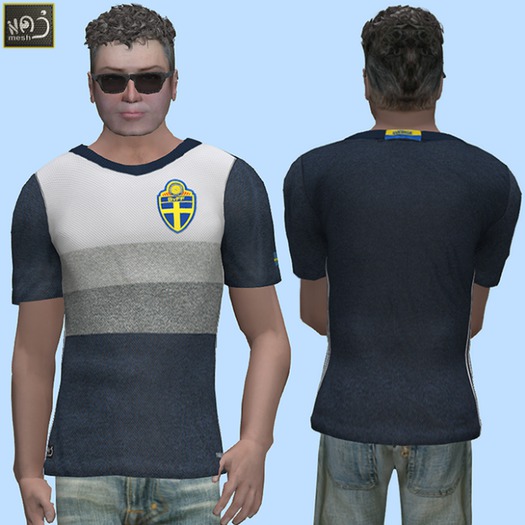 SUECIA 2016 camiseta (MESH)
