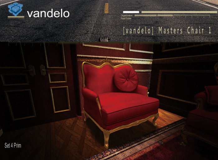 [Vandelo] Masters Chair 1 ***4 Prim***