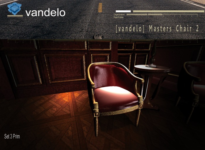 [Vandelo] Masters Chair 2 ***3 Prim***