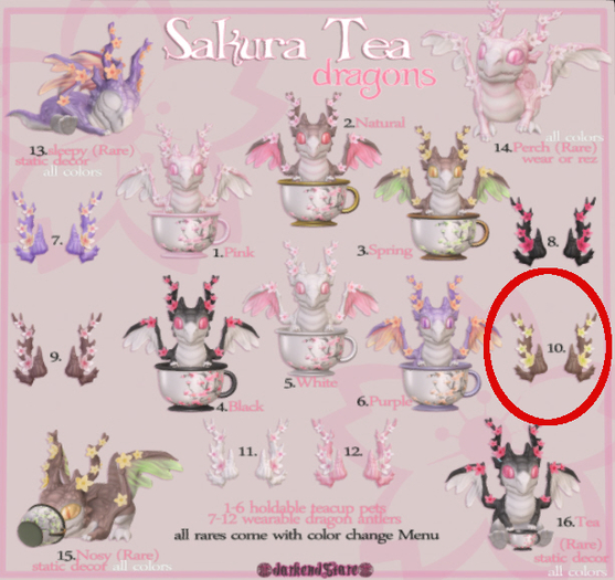 10. darkendStare. Sakura Dragon Horns [spring]
