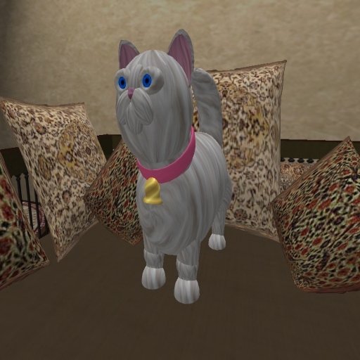 Scripted White Persian Cat Elite