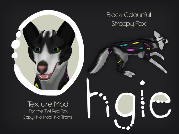 TWI Fox Mod Black Colourful Stroppy