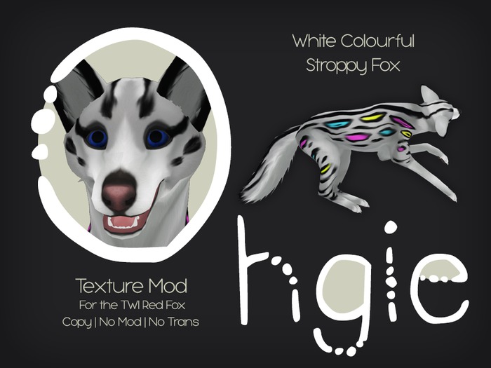 TWI Fox Mod White Colourful Stroppy