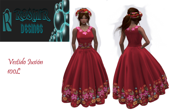 VESTIDO ILUSION FITMESH