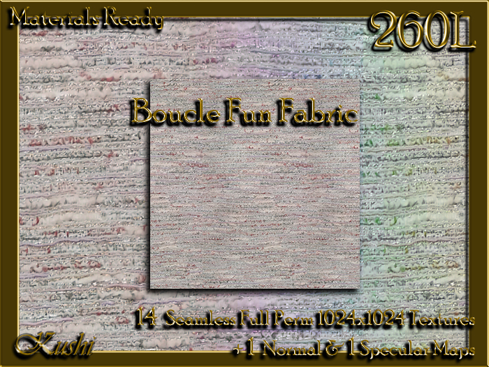 *Kushi* Wicker Weave Seamless Texture Pack