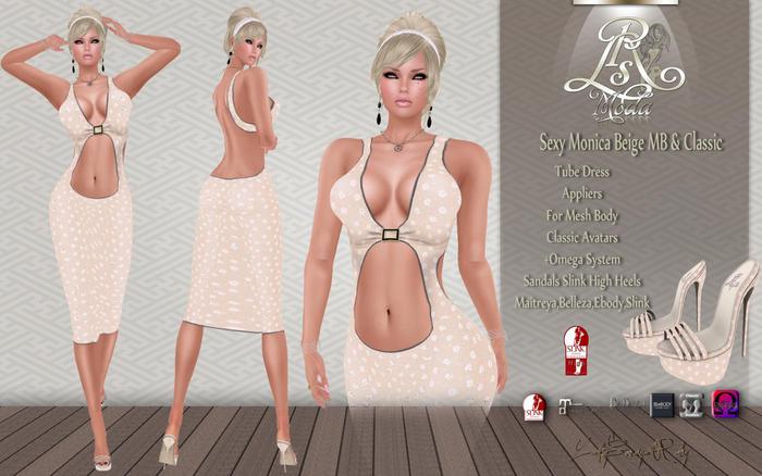 LSR - Sexy Monica Beige MB & Classic