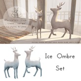 +Half-Deer+ Porcelain Deer Set [Ice Ombre]