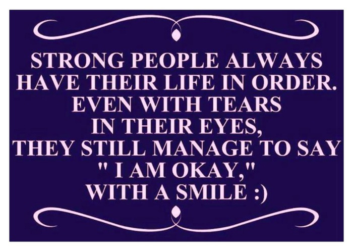 Strong People Poster