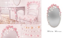 +Half-Deer+ Coming up Roses - Mirror [White]