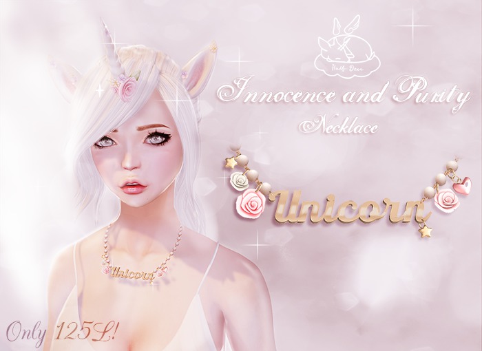 +Half-Deer+ Innocence and Purity Necklace [Unicorn]