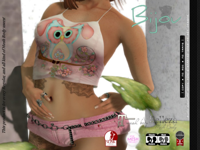 .Bijou ~ Bunny FUNN ~ (PROMO STUNT) fit on: Regular, Maitreya, Slink, Belleza, TMP ava's!