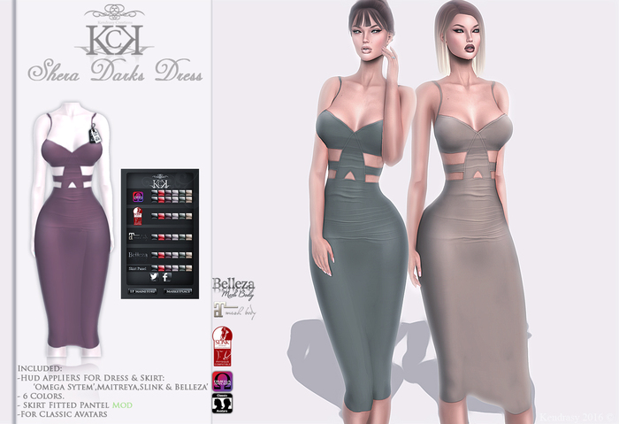 :::KC::: Shera Darks Dress
