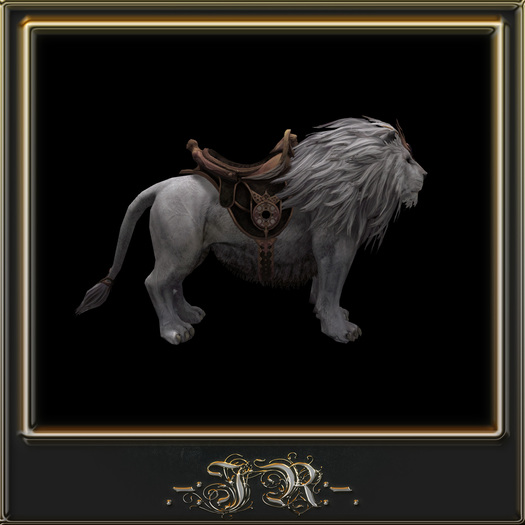 White Lion Statue